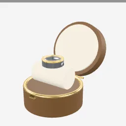 Watch Case low-poly 3D model (6,896 tris)