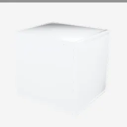 Fridge low-poly 3D model (4,066 tris)