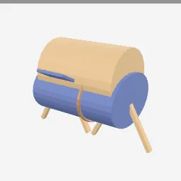 Horse Blanket low-poly 3D model (1,824 tris)