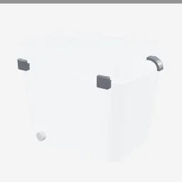 Cooler Box low-poly 3D model (1,032 tris)