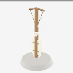 Bone Charm low-poly 3D model (6,164 tris)