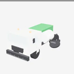 Street Sweeper low-poly 3D model (37,492 tris)