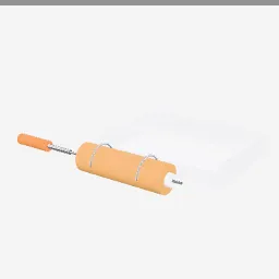 Paint Roller Kit low-poly 3D model (4,144 tris)