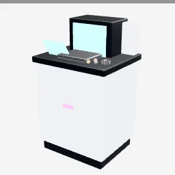 Food Synthesizer low-poly 3D model (4,408 tris)