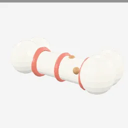 Chew Bone low-poly 3D model (3,356 tris)