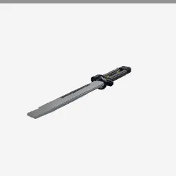 Bayonet low-poly 3D model (1,108 tris)