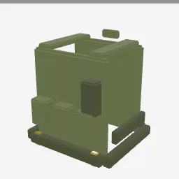 Tactical Vest low-poly 3D model (1,260 tris)