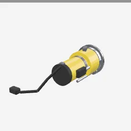 Wood Router low-poly 3D model (2,536 tris)