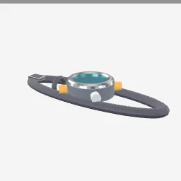 Dive Computer low-poly 3D model (2,964 tris)