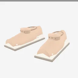 House Slipper low-poly 3D model (11,808 tris)