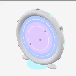 Magic Portal Ring low-poly 3D model (10,900 tris)