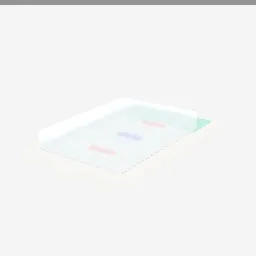 Floss Picks Pack low-poly 3D model (1,196 tris)