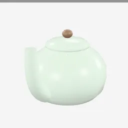 Teapot low-poly 3D model (8,192 tris)