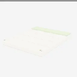 Duvet Comforter low-poly 3D model (6,512 tris)