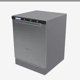 Built In Dishwasher low-poly 3D model (1,704 tris)
