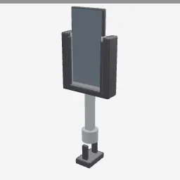 Phone Mount low-poly 3D model (2,092 tris)