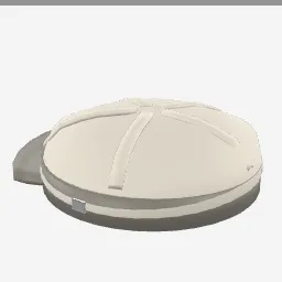 Flat Cap low-poly 3D model (1,992 tris)