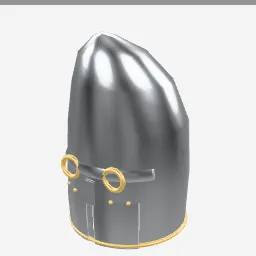 Phrygian Helm low-poly 3D model (5,756 tris)