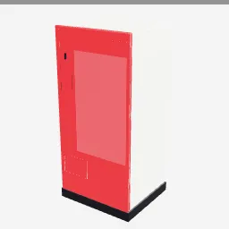 Vending Machine low-poly 3D model (2,184 tris)