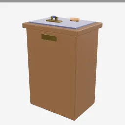 Cuneiform Seal low-poly 3D model (4,248 tris)