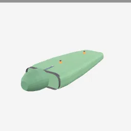 Sleeping Bag low-poly 3D model (1,268 tris)