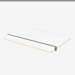 Spiral Notebook low-poly 3D model (4,824 tris)