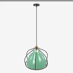 Loft Pendant low-poly 3D model (8,540 tris)