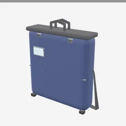 Garment Bag low-poly 3D model (1,644 tris)