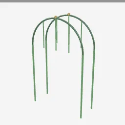 Garden Trellis Arch low-poly 3D model (3,112 tris)