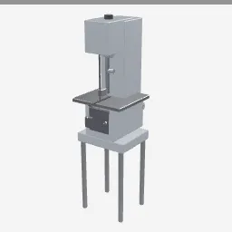 Band Saw low-poly 3D model (3,248 tris)