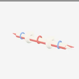 Pet Toy Rope low-poly 3D model (3,028 tris)