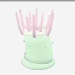 Sea Anemone low-poly 3D model (5,360 tris)
