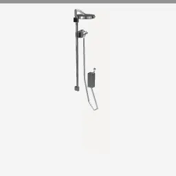 Shower Head Set low-poly 3D model (2,212 tris)