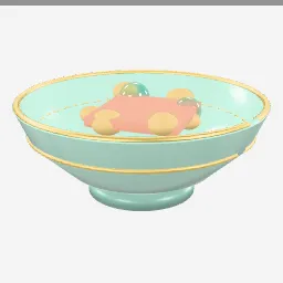 Decorative Bowl low-poly 3D model (8,136 tris)