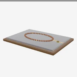 Rosary Beads low-poly 3D model (52,804 tris)