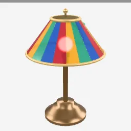 Tiffany Lamp low-poly 3D model (13,824 tris)