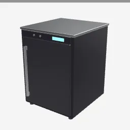 Countertop Wine Cooler low-poly 3D model (2,056 tris)