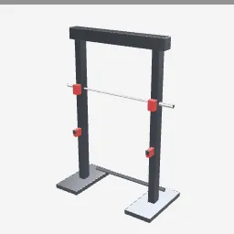 Smith Machine low-poly 3D model (1,740 tris)