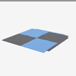 Floor Tiles low-poly 3D model (1,944 tris)