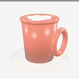 Hot Chocolate low-poly 3D model (3,184 tris)