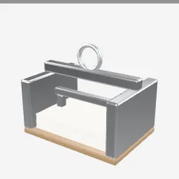 Napkin Holder low-poly 3D model (1,884 tris)