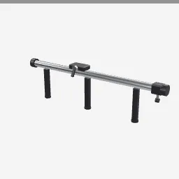 Slider Rail low-poly 3D model (1,460 tris)