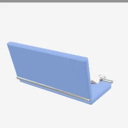 Pencil Case low-poly 3D model (1,124 tris)