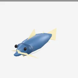 Tuna Fish low-poly 3D model (5,336 tris)