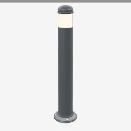 Bollard Light low-poly 3D model (4,516 tris)