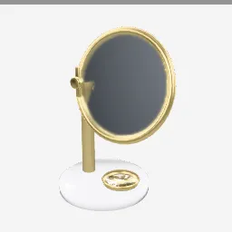 Makeup Mirror Stand low-poly 3D model (3,224 tris)