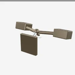 Motion Security Light low-poly 3D model (6,444 tris)