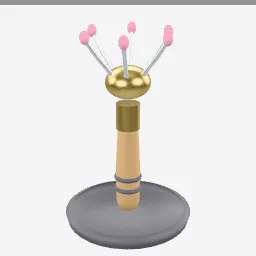 Scalp Massager low-poly 3D model (6,982 tris)