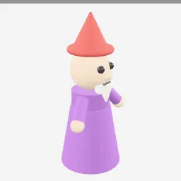 Hand Puppet low-poly 3D model (5,812 tris)
