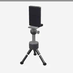 Mini Tripod low-poly 3D model (4,032 tris)